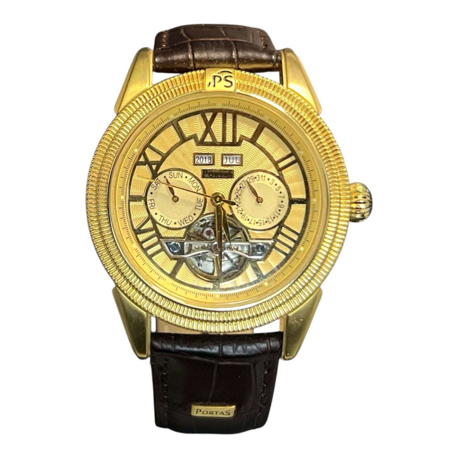 Portas - Automatic Skeleton Day Date - Unisex - 2018