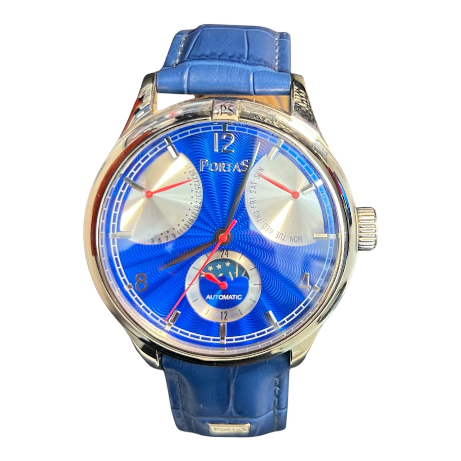 Portas -Automatic with Blue Dial & Moon Phase 2010